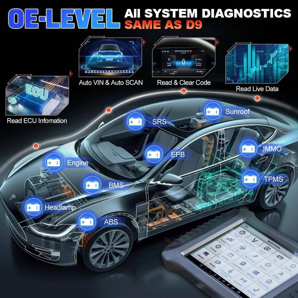 2024 XTOOL X100 PAD3 Останній програматор ключів OBD2 для